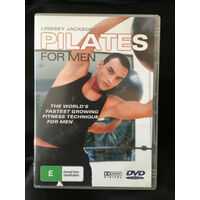 LINDSEY JACKSON PILATES FOR MEN WORKOUT DVD Preowned: Disc Like New