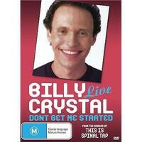 Billy Crystal Live - Don't Get Me Started (2011) Region 4 DVD Preowned: Disc Like New