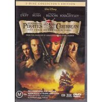 Pirates Of The Caribbean: The Curse Of The Black Pearl DVD Preowned: Disc Like New