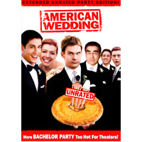 American Wedding - Unrated/Theatrical Versions Region 1 USA DVD Preowned: Disc Excellent