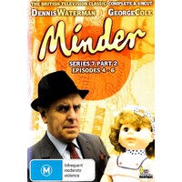 Minder Series 7 Part 2 Episodes 4-6 - DVD Series Rare Aus Stock Preowned: Excellent Condition