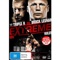 WWE Triple H vs Brock Lesnar - Extreme Rules 2013 - DVD Series Preowned: Excellent Condition