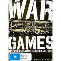 WCW War Games WCW's Most Notorious Matches - Preowned DVD Excellent Condition Series Rare Aus Stock 