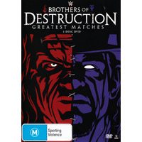 WWE - Brothers of Destruction Greatest Matches DVD Preowned: Disc Excellent