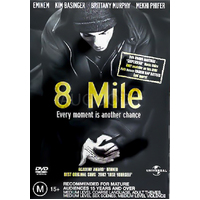 8 MILE DVD Preowned: Disc Excellent
