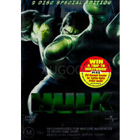 HULK - Rare DVD Aus Stock Preowned: Excellent Condition