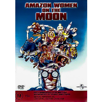AMAZON WOMEN ON THE MOON -Rare DVD Aus Stock Animated Preowned: Excellent Condition