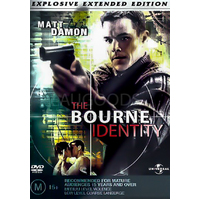 THE BOURNE IDENTITY DVD Preowned: Disc Excellent