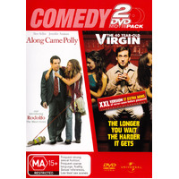 ALONG CAME POLLY / 40 YEAR OLD VIRGIN REPACKAGED DVD Preowned: Disc Excellent