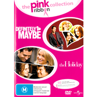 Definitely, Maybe & The Holiday -Rare DVD Aus Stock Comedy Preowned: Excellent Condition