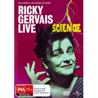 Ricky Gervais: Live 4 Science DVD Preowned: Disc Excellent