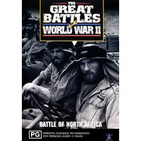 The Great battles of World War II - Battle Of North Africa DVD Preowned: Disc Excellent