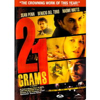 21 GRAMS - Rare DVD Aus Stock Preowned: Excellent Condition