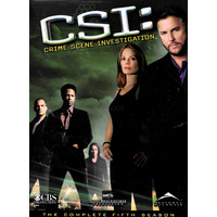 CSI - THE COMPLETE FITH SEASON - DVD Series Rare Aus Stock Preowned: Excellent Condition