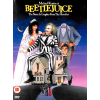 Beetlejuice -Rare DVD Aus Stock Comedy Preowned: Excellent Condition