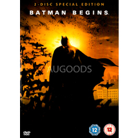 Batman Begins - Rare DVD Aus Stock Preowned: Excellent Condition