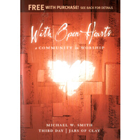WITH OPEN HEARTS - A COMMUNITY IN WORSHIP -Rare Preowned DVD Excellent Condition Aus Stock -Music