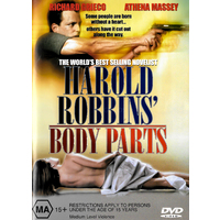 BODY PARTS - HAROLD ROBBINS - Rare DVD Aus Stock Preowned: Excellent Condition