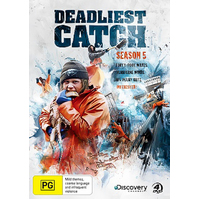 Deadliest Catch Season 5 DVD Preowned: Disc Excellent
