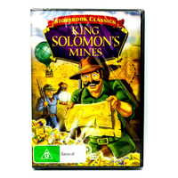 KING SOLOMON'S MINES : Storybook Classics Animated Family Adventure Movie. DVD Preowned: Disc Excellent