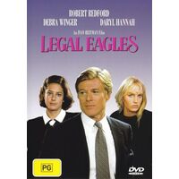 LEGAL EAGLES ROBERT REDFORD - DEBRA WINGER DARYL HANNAH DVD Preowned: Disc Excellent
