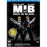 Men In Black Deluxe Collector's Edition DVD Preowned: Disc Excellent