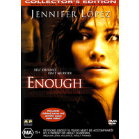 Enough: Collector's Edition DVD Preowned: Disc Excellent