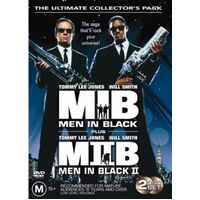 Men in Black / Men in Black II DVD Preowned: Disc Excellent