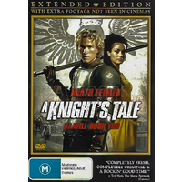 A KNIGHTS TALE: EXTENDED EDITION - Rare DVD Aus Stock Preowned: Excellent Condition