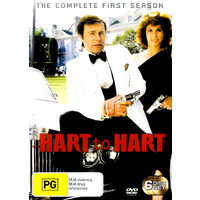 Hart to Hart The Complete First Season - Preowned DVD Excellent Condition Series Rare Aus Stock 