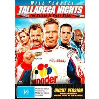 Talladega Nights : The Ballad of Ricky Bobby DVD Preowned: Disc Excellent