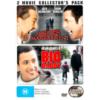 Anger Management and Big Daddy DVD Preowned: Disc Excellent