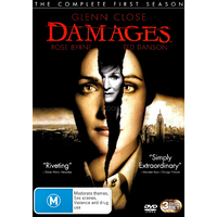 Damages The Complete First Season - DVD Series Rare Aus Stock Preowned: Excellent Condition