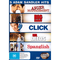 5 Adam Sandler Hits DVD Preowned: Disc Excellent