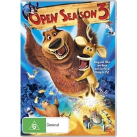 Open Season 3 -Rare DVD Aus Stock -Family Preowned: Excellent Condition