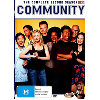 Community The Complete Second Season DVD Preowned: Disc Excellent