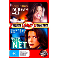 28 Days / The Net (1995) OMG Pack DVD Preowned: Disc Excellent