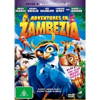 Adventures in Zambezia +UV -Rare DVD Aus Stock -Family Preowned: Excellent Condition