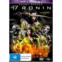 47 RONIN DVD Preowned: Disc Excellent