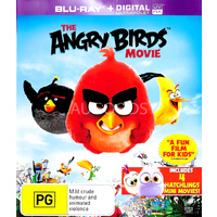 The Angry Birds Movie -Kids Blu-Ray Rare Aus Stock Preowned: Excellent Condition