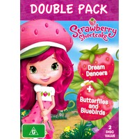 STRAWBERRY SHORTCAKE: DOUBLE PACK -Rare DVD Aus Stock Animated Preowned: Excellent Condition