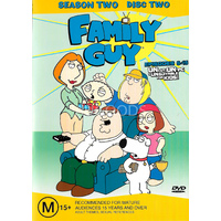 Family Guy Season Two Episodes 9-15 -DVD Comedy Series Rare Aus Stock 