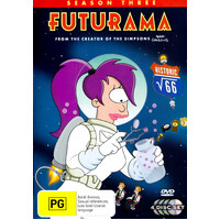 Futurama Season 3 DVD Preowned: Disc Excellent