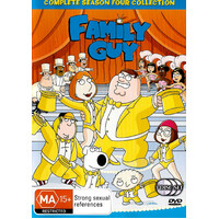 Family Guy: Season 4 -Rare Animated DVD Aus Stock Preowned: Excellent Condition