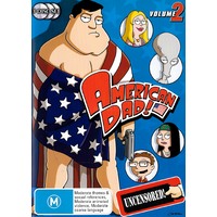 American Dad Volume 2 - DVD Series Rare Aus Stock Preowned: Excellent Condition