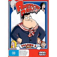American Dad Volume 3 - DVD Series Rare Aus Stock Preowned: Excellent Condition