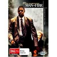 Man on Fire Definitive Edition DVD Preowned: Disc Excellent