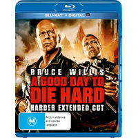 A Good Day To Die Hard (Harder Extended Cut) Blu-Ray Preowned: Disc Excellent