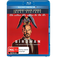 Birdman Or (The Unexpected Virtue of Ignorance) Blu-Ray Preowned: Disc Excellent