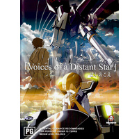 VOCIES OF A DISTANT STAR -Rare DVD Aus Stock Animated Preowned: Excellent Condition